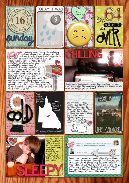 My Diary- March 16