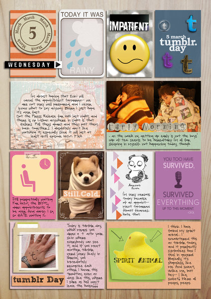 My Diary- March 5