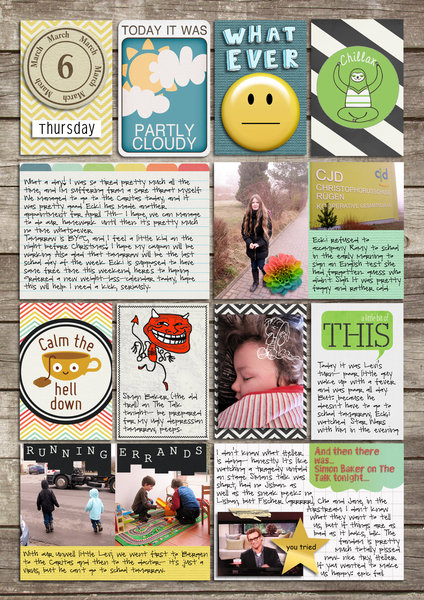 My Diary- March 6