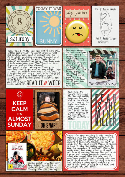 My Diary- March 8