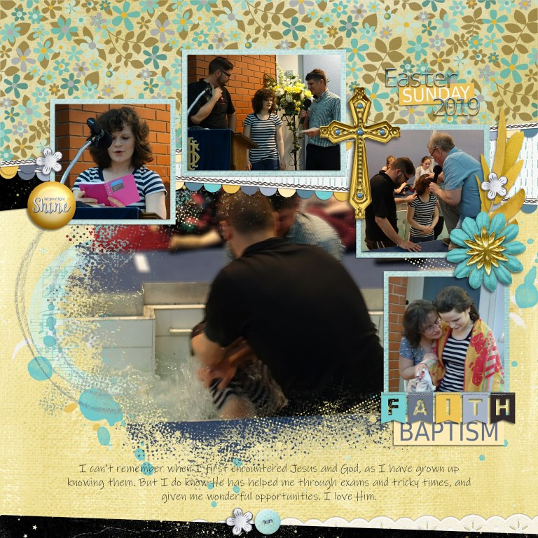 My Eldest Daughter's Baptism