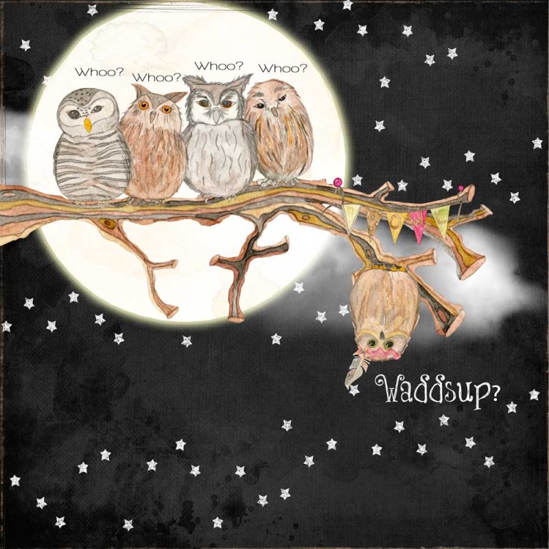 My Family as Owls