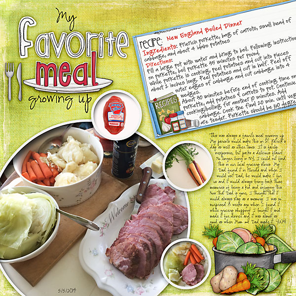 My favorite meal (KH Blog Challenge June)
