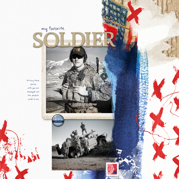 my Favorite soldier  Feb 14 - artist spotlight LynnG