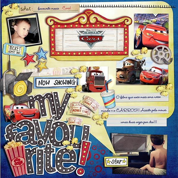 my favourite movie: Cars
