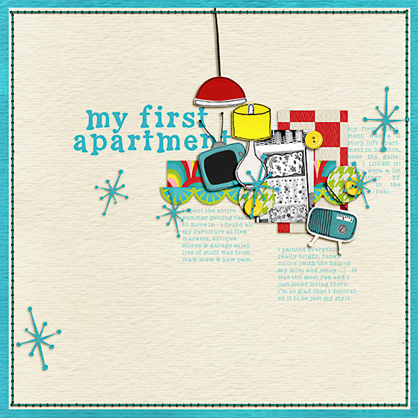 my first apartment