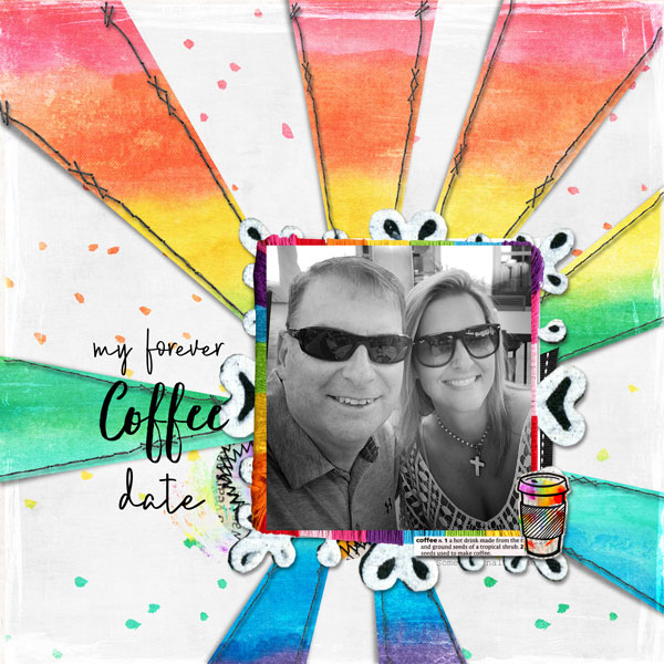 my forever Coffee date  (SOSN & LOVE OUR DESIGNERS Michelle Lincoln)