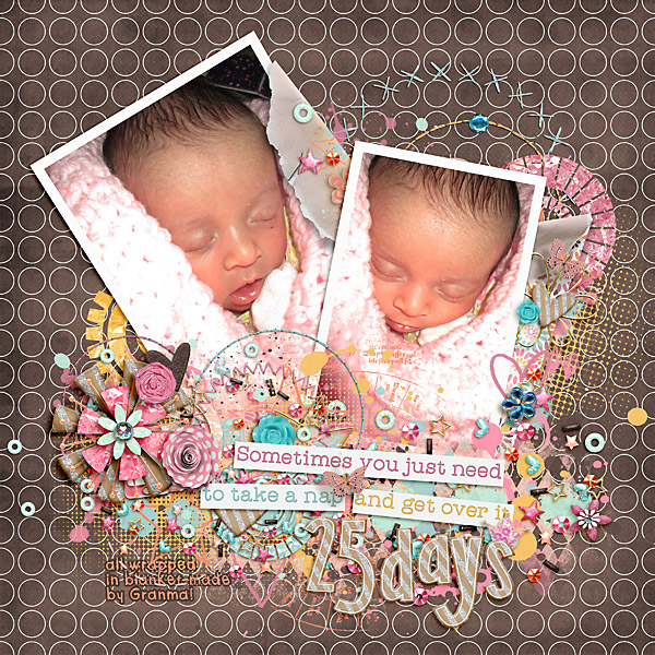 My grandbaby-Nap Queen!