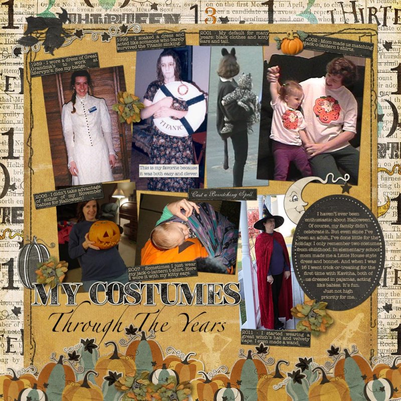 My Halloween Costumes Through the Years