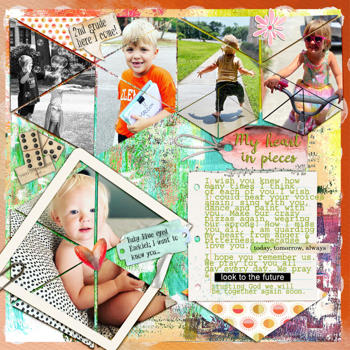My Heart in Pieces  Inspiration June20