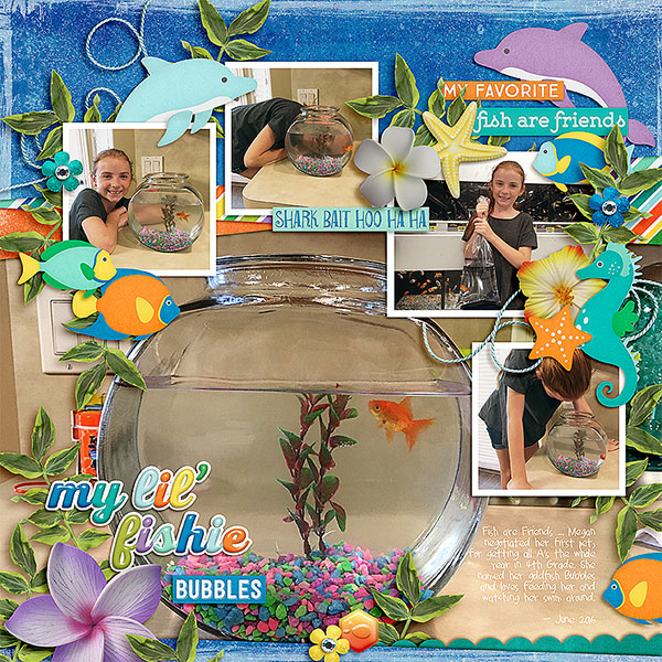 my lil fishie bubbles