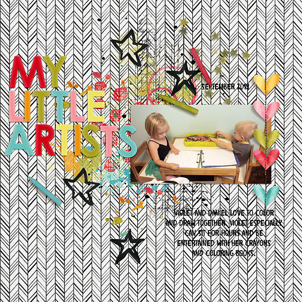 my little artists -MOC day 23