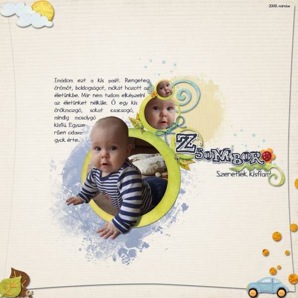 my little son