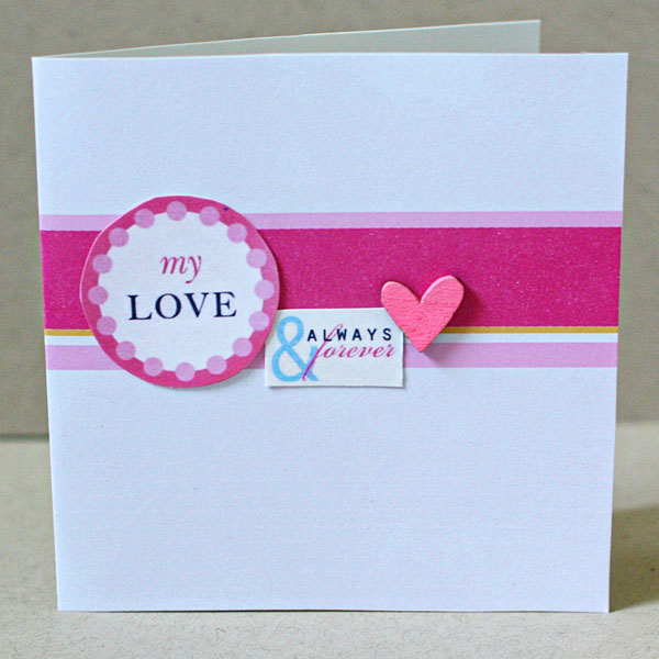 My Love Always and Forever card