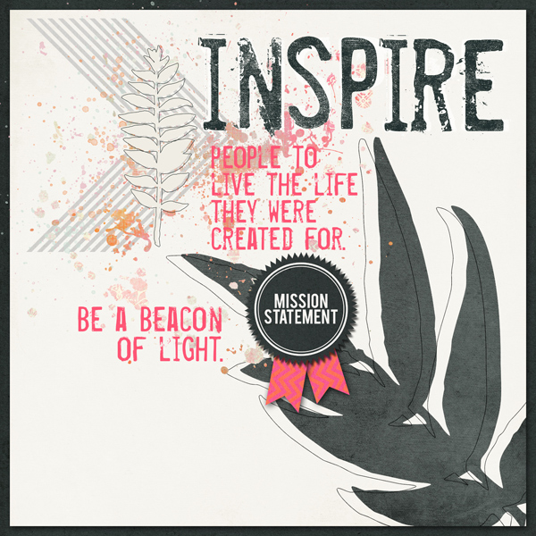 My mission statement