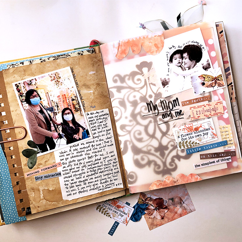 My Mom and Me - BYOC March layout