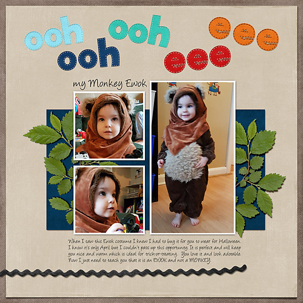 my Monkey Ewok