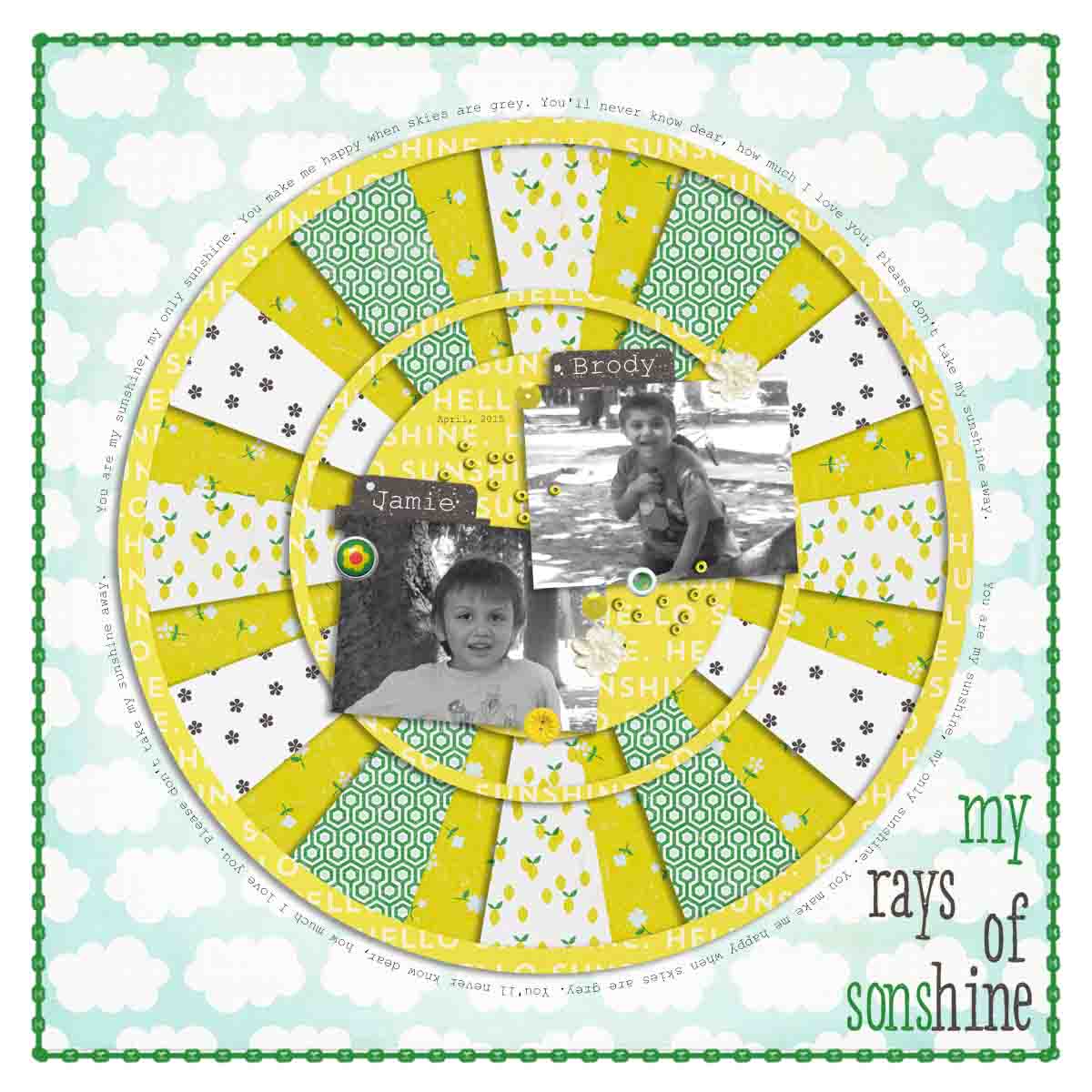 My rays of Sonshine