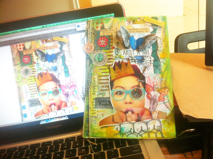 My smash book cover