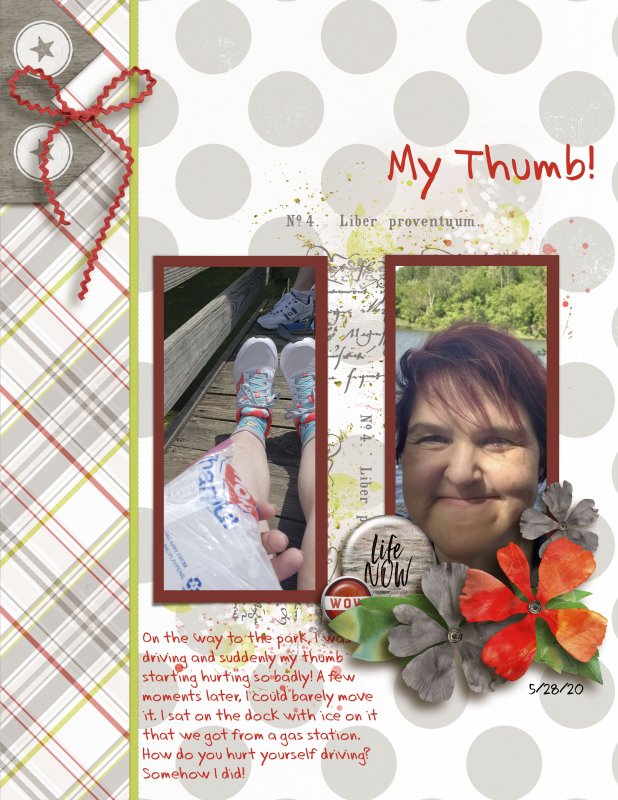My thumb!