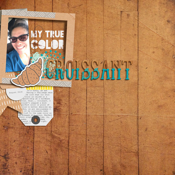My True Color Croissant --- MONTHLY MUSE SEPT WEEK #1
