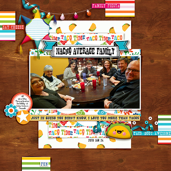 Nacho Average Family - January 23: Scraplift Challenge