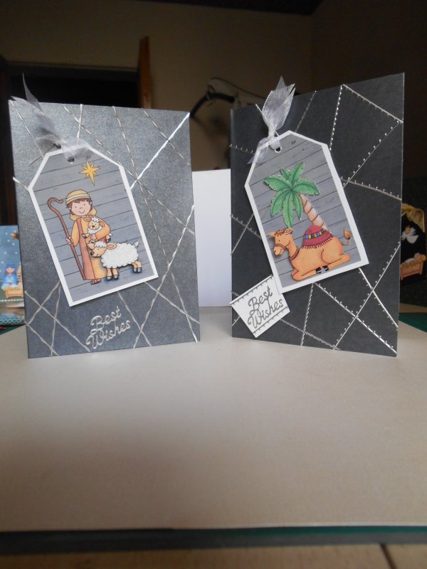 Nativity tag cards