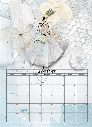 Nbk calendar January
