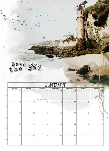 NBK Design Calendar Challenge - January