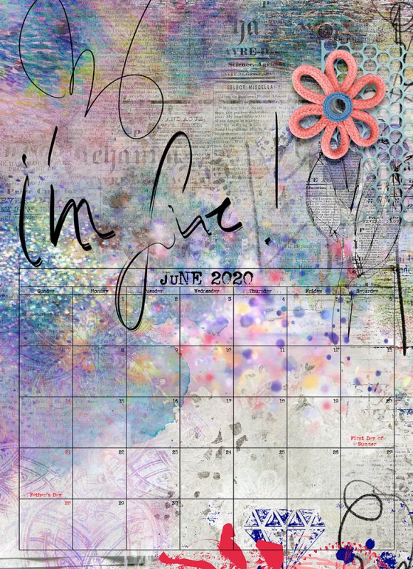 NBK-Design Calendar June 2020