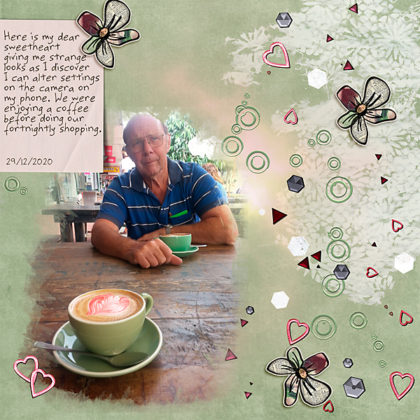 NBK Designs Feb Challenge - Heart Coffee