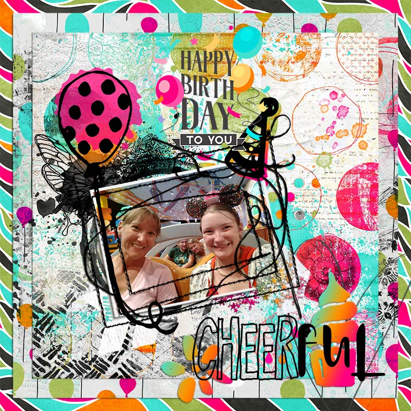 NBK Slow Scrap Aug 2021 - Happy Birthday Becky