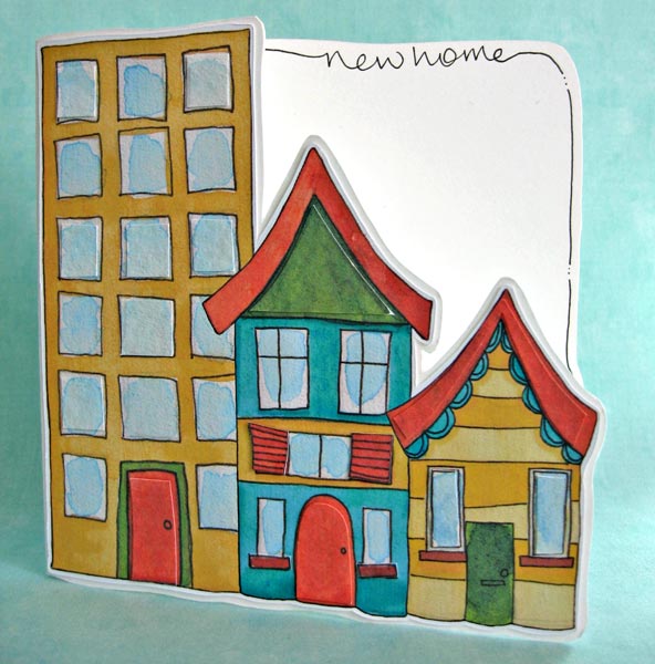 New Home (hybrid shape card)