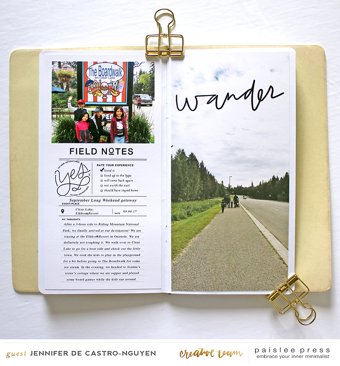 New Release: Travelogue -TN 4x8 mini album - page 4