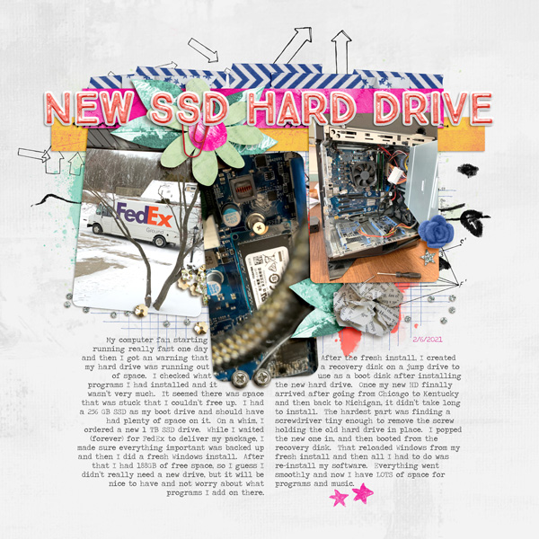 New SSD Hard Drive