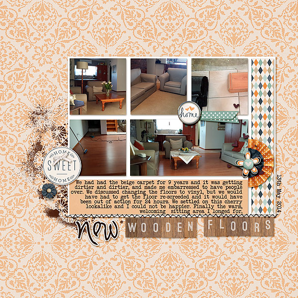 New wooden floors
