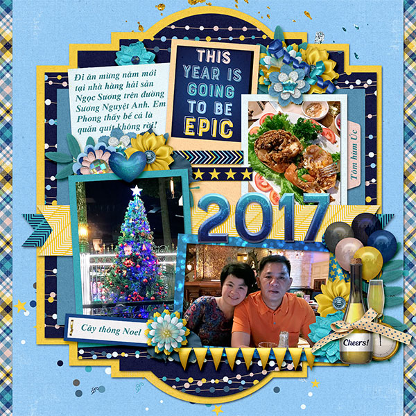 New year 2017