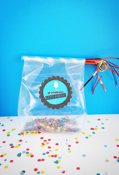New Year's Confetti Goody Bag