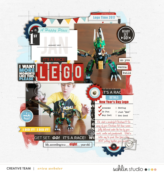 * New Year's Day Lego *