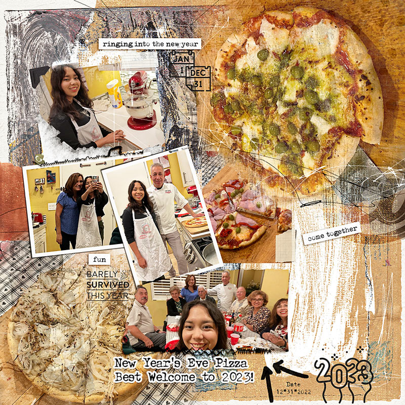 New Year's Eve Pizza