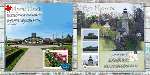 Niagara Falls Day3 - Floral Clock and Lighthouse