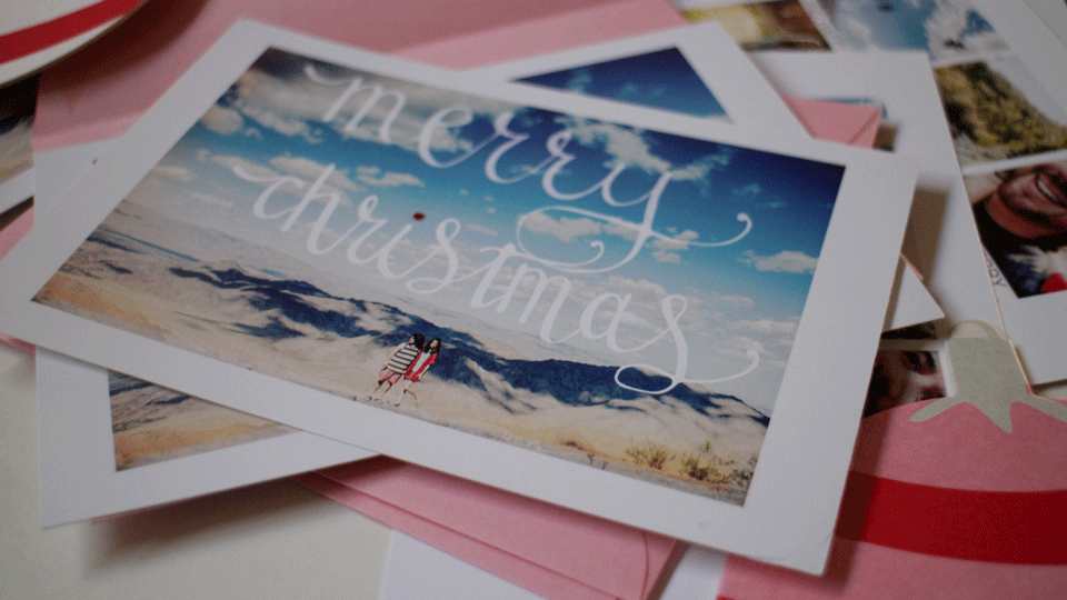 Nick & Alli Cherry: Our First Christmas Card