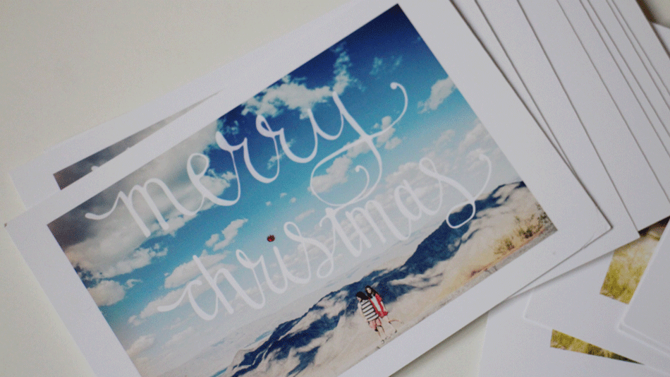 Nick & Alli Cherry: Our First Christmas Card