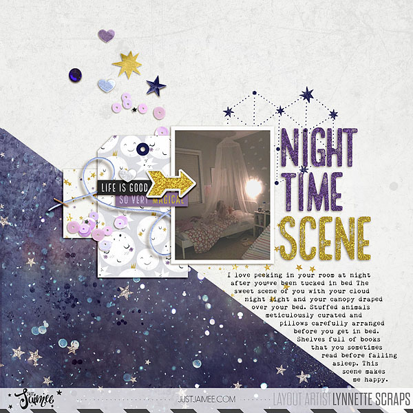 night time scene