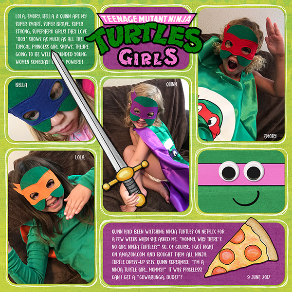 Ninja Turtle Girls