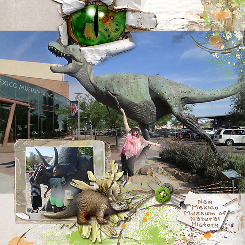 NM museum of natural history-and Dawn's awesome eyeball