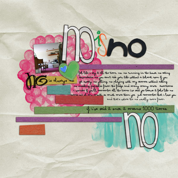 No means No.