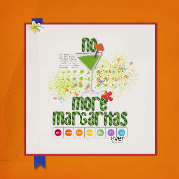 no more margaritas