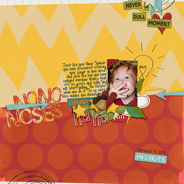 no noses!