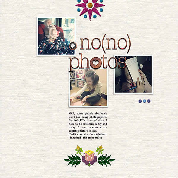 No photos - Simple Template